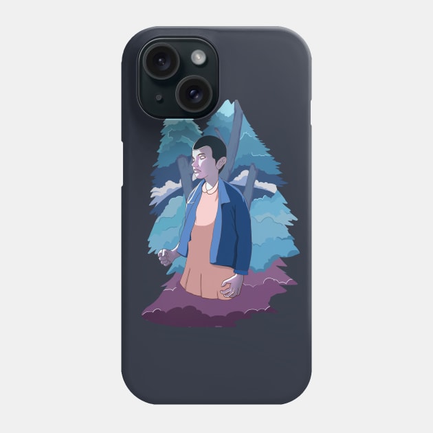 Eleven Stranger Things Phone Case by The Graphicallist