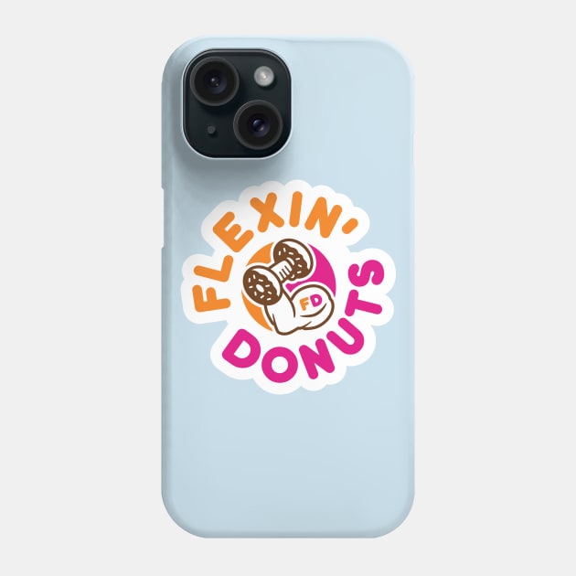 Flexin Donuts Phone Case by brogressproject