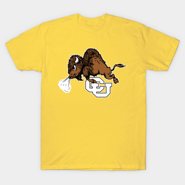 Discover Colorado U. "Ralphie the Buffalo" Vintage Mascot - Colorado - T-Shirt