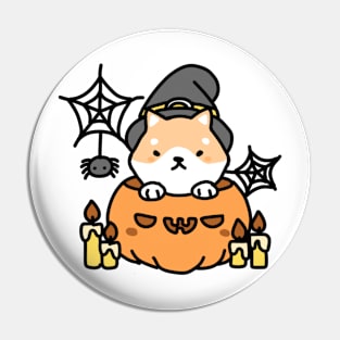 Spooky Dog Halloween Pin