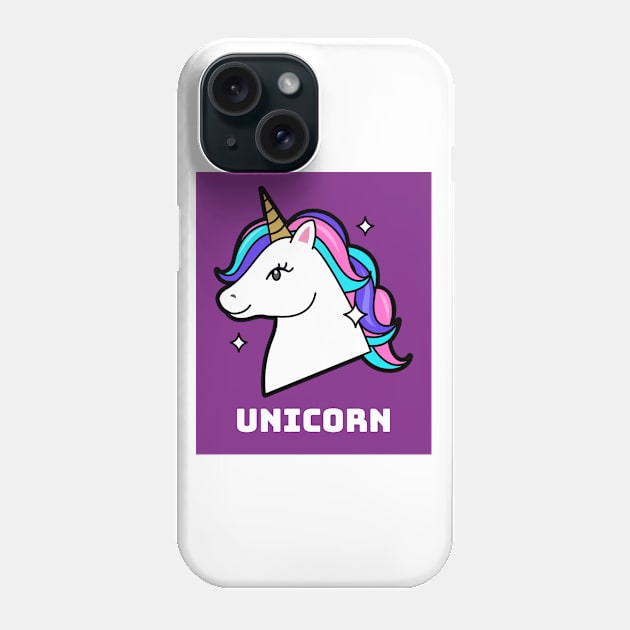 Unicorn Phone Case by SparkledSoul