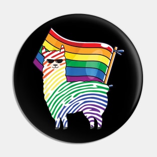 Rainbow Sheep /pride allyship Pin