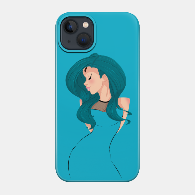 Miss Megan Mai Colrful Hair Phone Case Teepublic