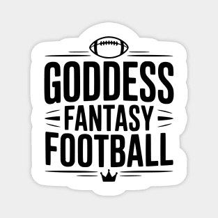 Goddess Fantasy Football Magnet