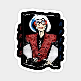 IRIS APFEL FASHION ICON Magnet