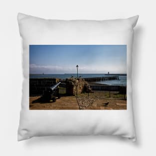 Guarding the mouth of the River Tyne Pillow