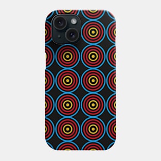 Retro circle pattern Phone Case