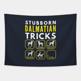 Stubborn Dalmatian Spaniel Tricks - Dog Training Tapestry