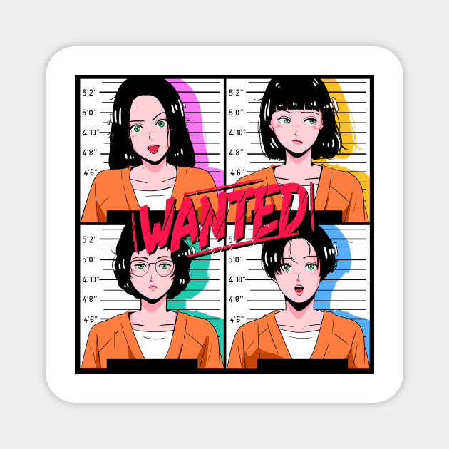 Wanted Magnet by chao-illustrator