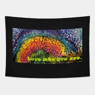 Rainbow Bubbles - Love Who You Are Tapestry