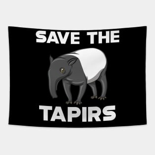 Tapir - Save the tapirs Tapestry