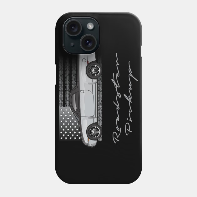 Silver and Black Phone Case by JRCustoms44