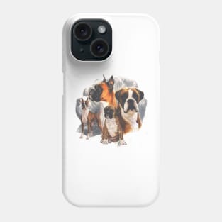 Boxer Montage Phone Case