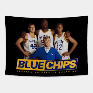 Blue Chips Tapestry