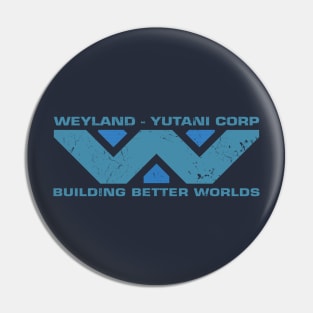 WEYLAND CORP (blue) Pin