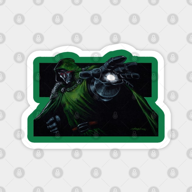 Doctor Doom Magnet by lucastrati