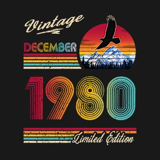 December 1980 Birthday T-Shirt