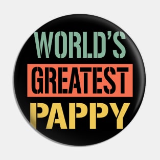 worlds greatest pappy Pin