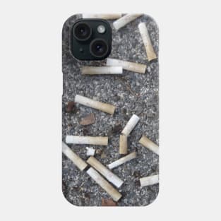 It all went up in smoke Phone Case