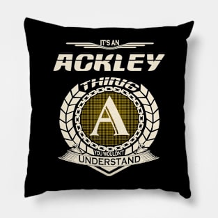 Ackley Pillow