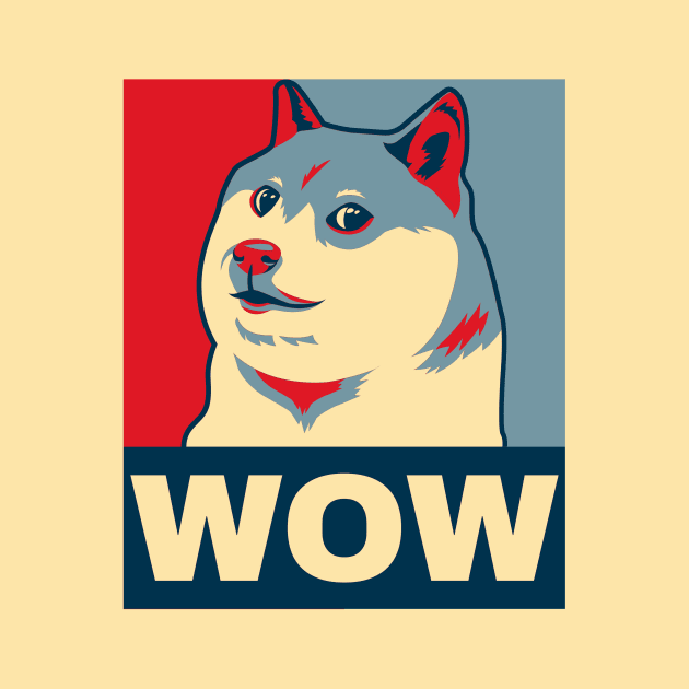 DOGE WOW Hope Parody by Buy Custom Things