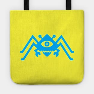 Diamond Spider Crab Bright Blue Tote