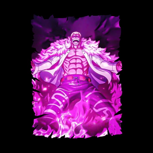 DONQUIXOTE DOFLAMINGO ANIME MERCHANDISE by julii.draws