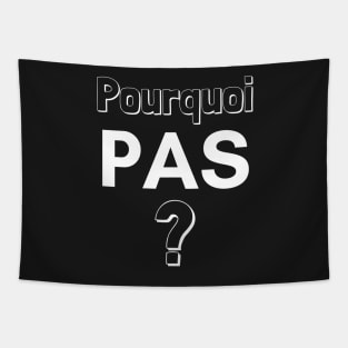 Pourquoi-pas? French phrase Tapestry