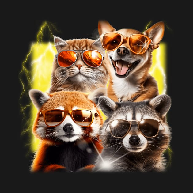 Meme Team: Cat, Dog, Raccoon Edition - Funny Animals - Bootleg Parody by Kamran Sharjeel