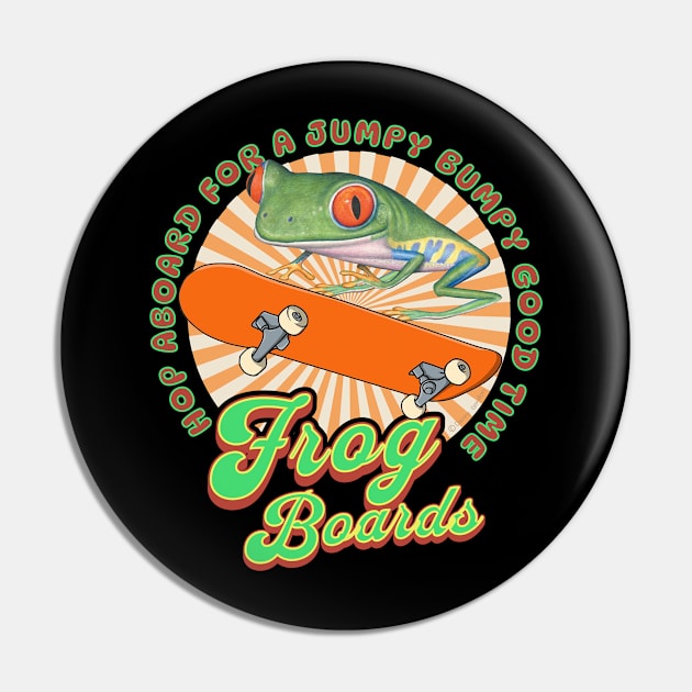 Funny and cute red eyed tree frog having a good time riding a skateboard by hopping on board a jumpy good time tee Pin by Danny Gordon Art