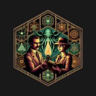 Echoes of the Eldritch: Investigators of the Roaring Twenties T-Shirt