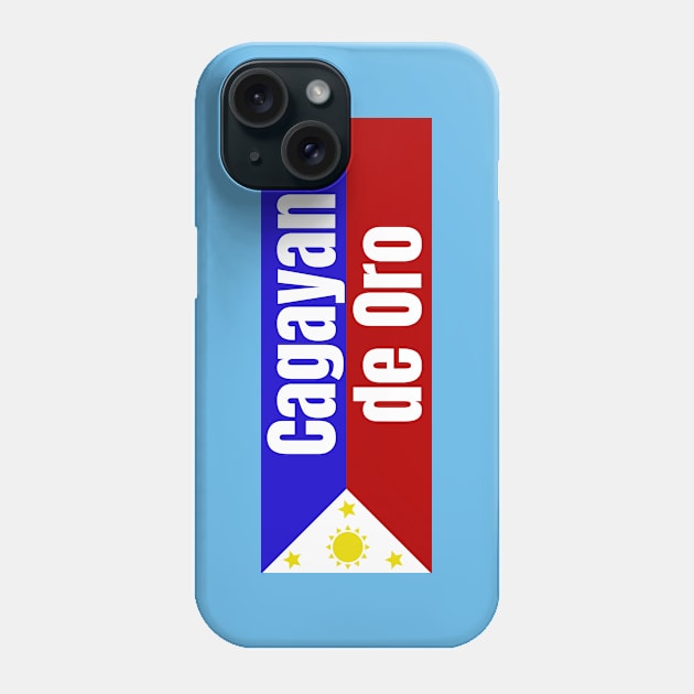 Cagayan de Oro City in Philippines Flag Phone Case by aybe7elf