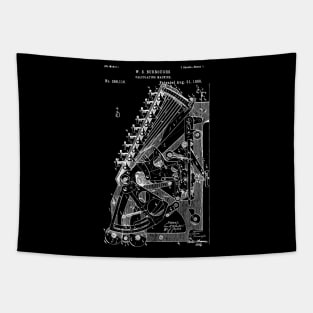 Adding Machine Patent Calculating Machine 1888 Tapestry