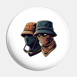 Balaclava estilosa Pin