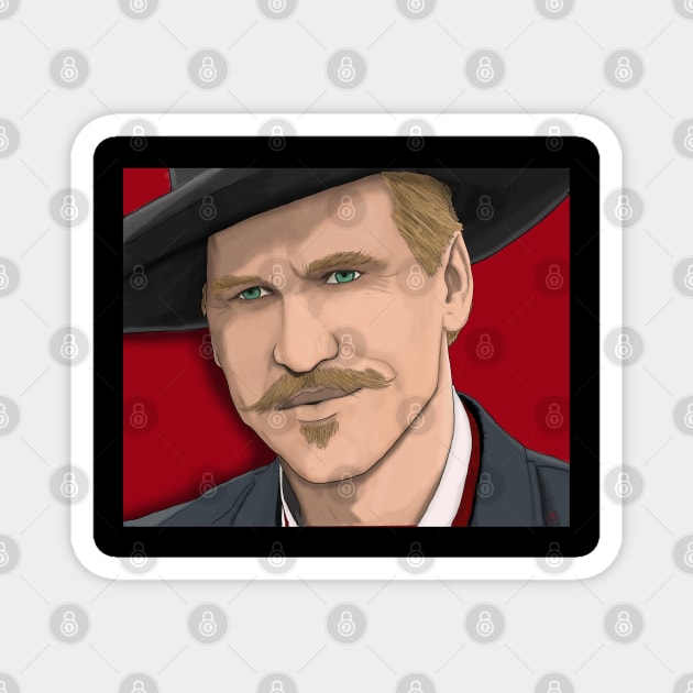 Doc Holiday Magnet by Deadpoolinc