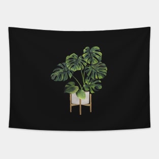 Monstera Plant In Pot Tapestry