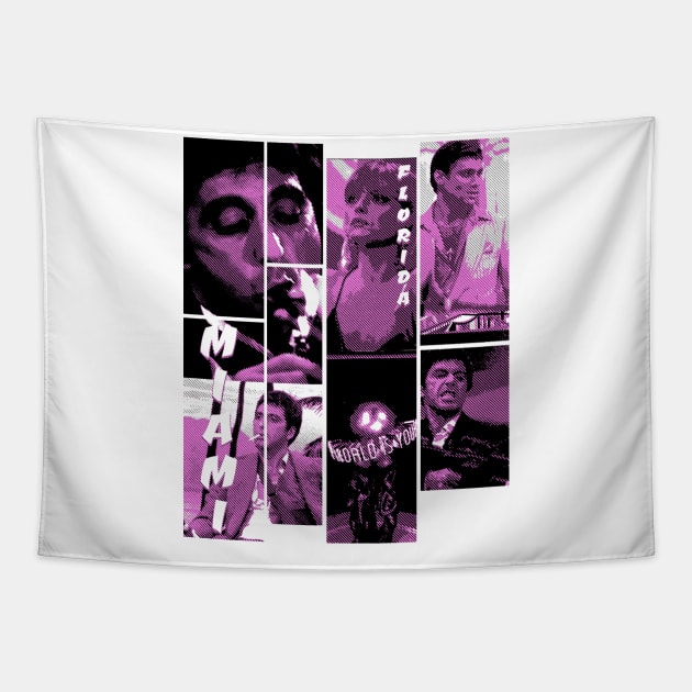 Scarface Tapestry by Mollie