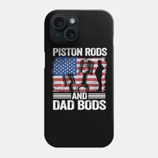 Piston Rods And Dad Bods Funny Mechanic Phone Case