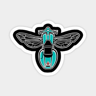 Vespa Piaggio Italia Magnet