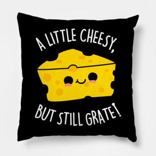 A Little Cheesy But Still Grate Cute Cheese Pun Pillow