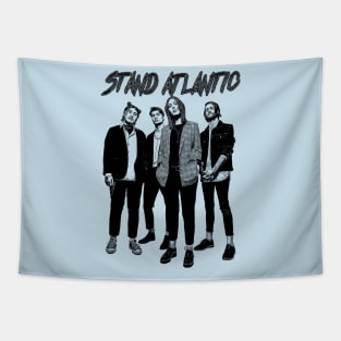 Retro Vintage Stand Atlantic Tapestry