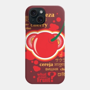 FruitHeads Cherry Phone Case