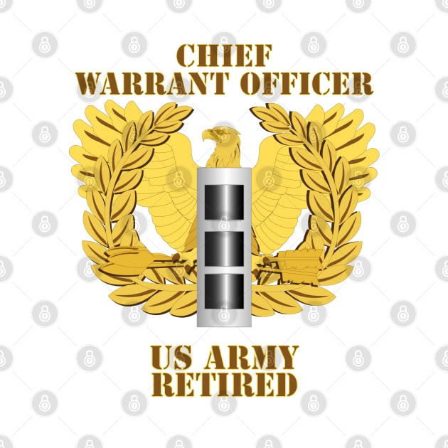 Emblem - Warrant Officer - CW3 - Retired by twix123844