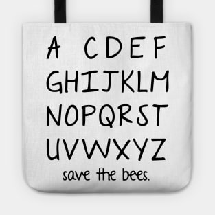 Save The Bees Tote