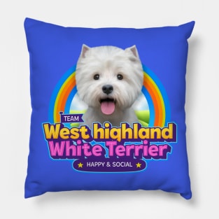 West Highland White Terrier Pillow