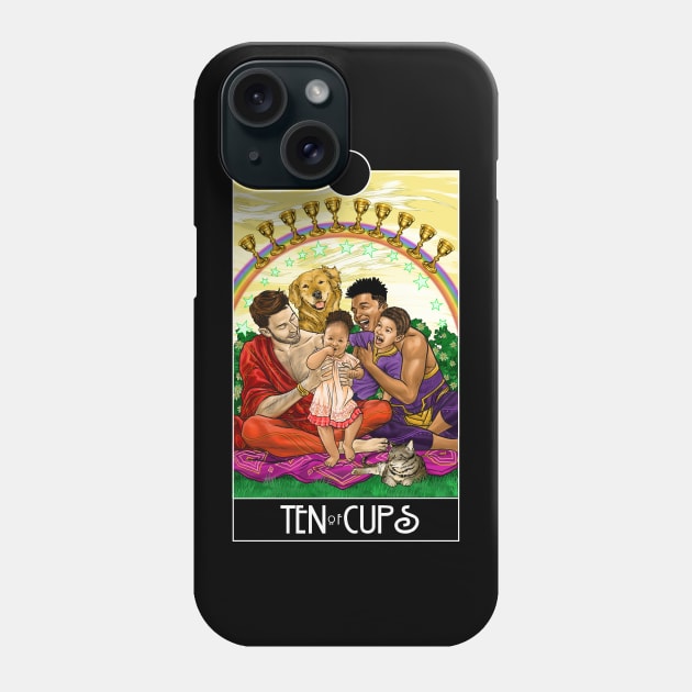 Ten of Cups Phone Case by JoeBoy101