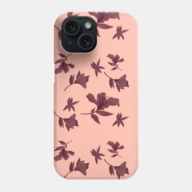 Floral pattern design Phone Case by buainart