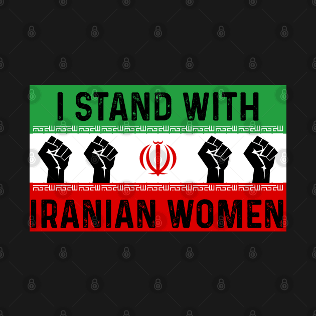 I Stand with Iranian women by Scar