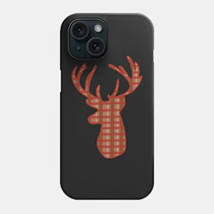 Plaid Deer Phone Case