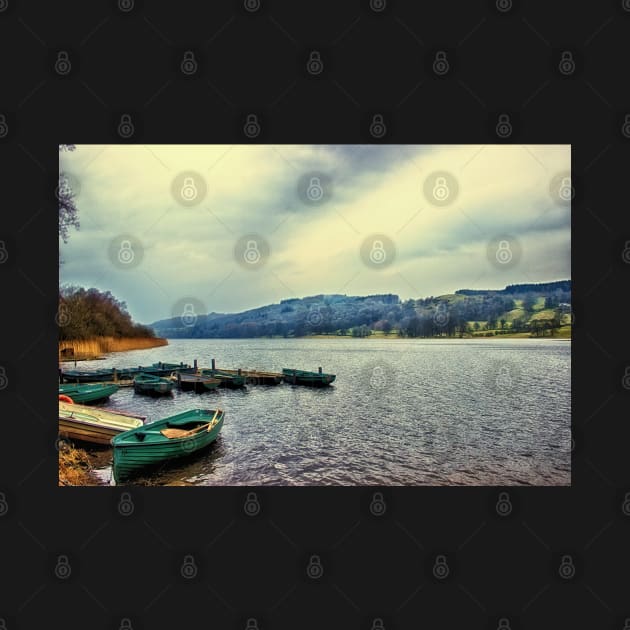 Boats on Esthwaite by InspiraImage